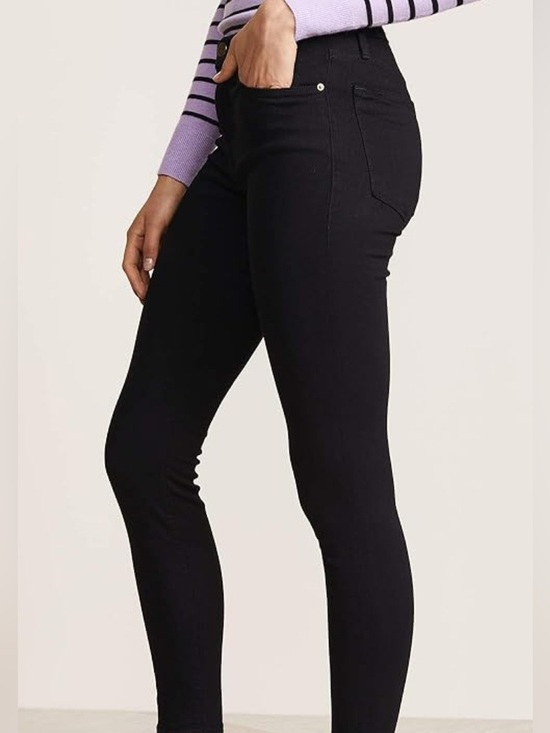 Frame Denim Denim - Frame Denim Black High-Rise Skinny Jeans NWOT Sz- Ladies 29